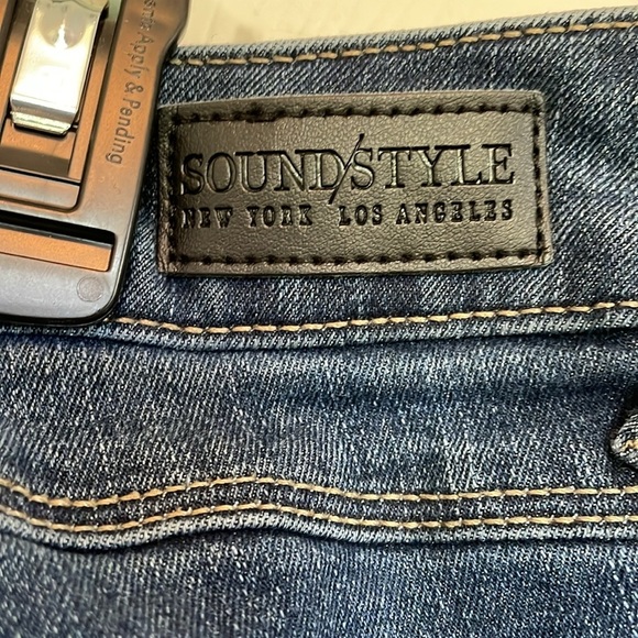 Women's 16 Sound Style Jamie Skinny Jeans cotton spandex stretch tapered leg - Picture 7 of 11